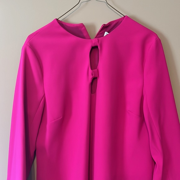 NWT Zara Fuchsia cutout dress - Picture 8 of 9
